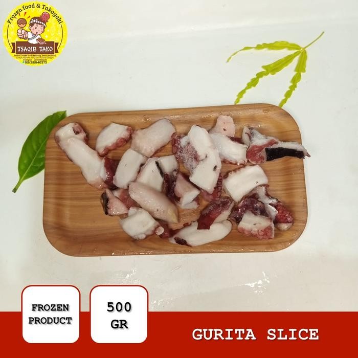 

PastiFreShNya- PROMO OCTOPUS TAKO LEG CUT - GURITA POTONG BOILED - GURITA SLICE 500GR