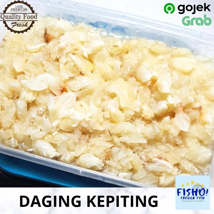 

PastiFreShNya- Daging Kepiting Kupas Putih Premium