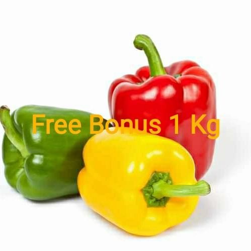

BnyKBonusBelidiMari- Paprika Campur Hijau Merah Kuning uk 500gr + Gratis Bonus