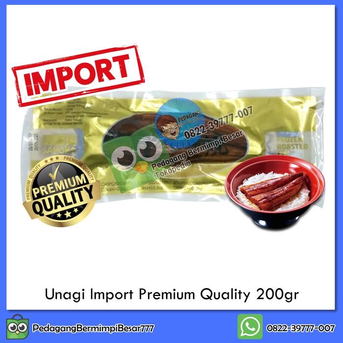 

PastiFreShNya- Unagi Kabayaki 200gr Vacuum Premium Quality Unagi