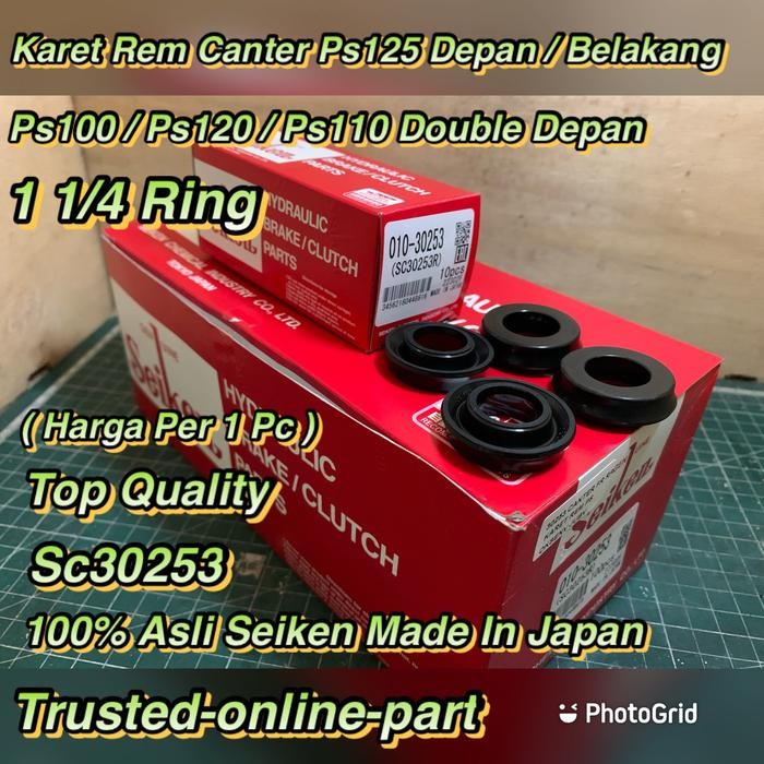 PREMIUM Karet Seal Rem PS Canter 125 110 100 120 Ps135 100% Asli Seiken 30253