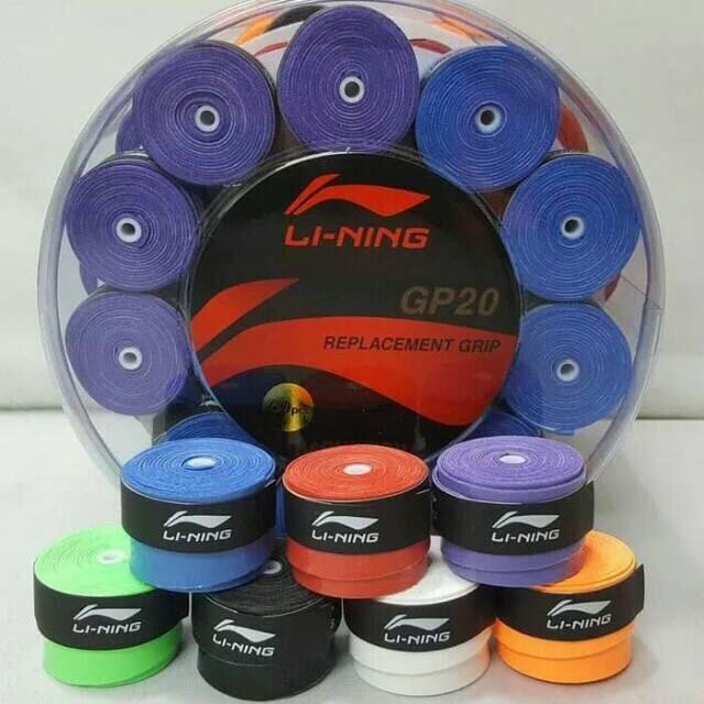 PREMIUM GRIP BULAT BADMINTON LINING/ PEGANGAN RAKET LINING GP20 ORIGINAL  MUR