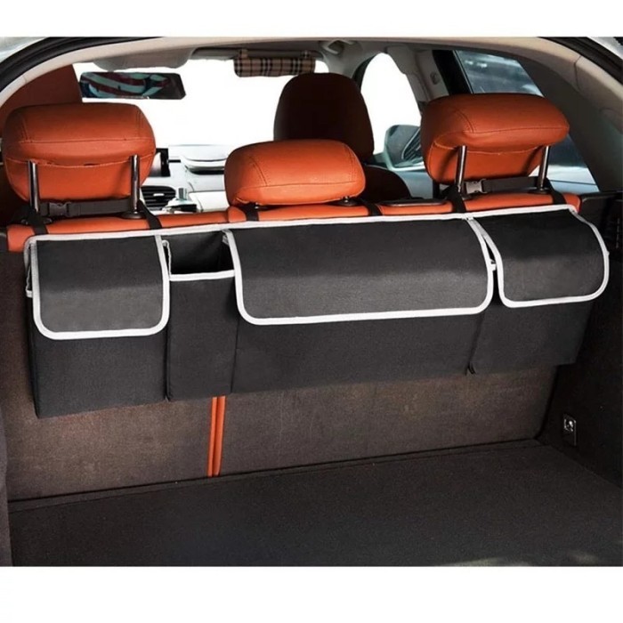 PREMIUM Tas bagasi tempat penyimpanan sepatu dalam mobil/car seat organizer
