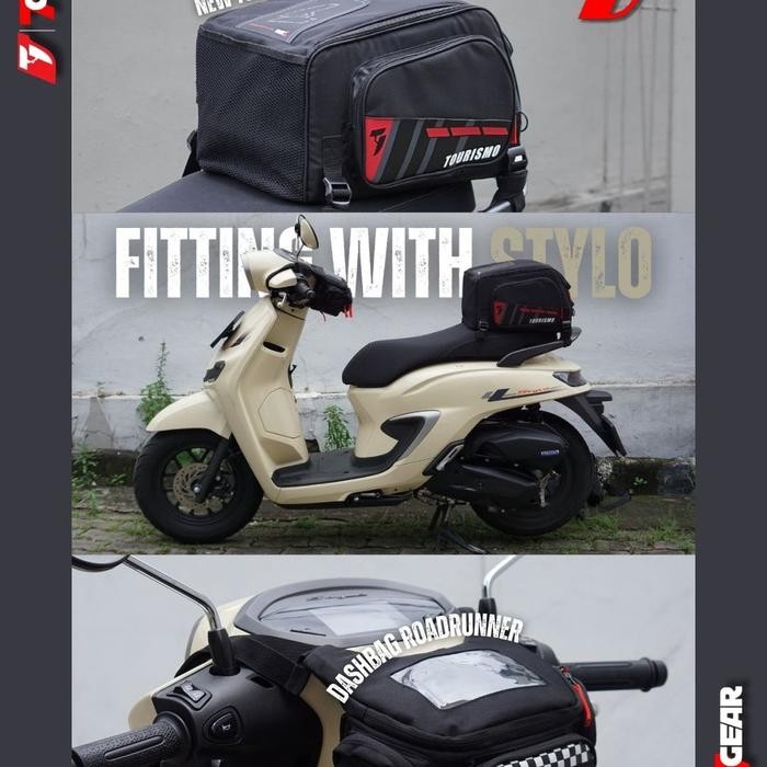 PREMIUM tas motor tailbag seatbag tourismo 7gear