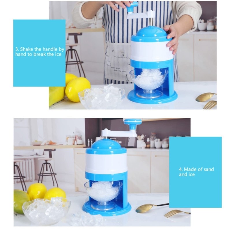 Ice Crusher Machine Ice Maker Household Shaved Ice Machine Ice Blenders Dropship