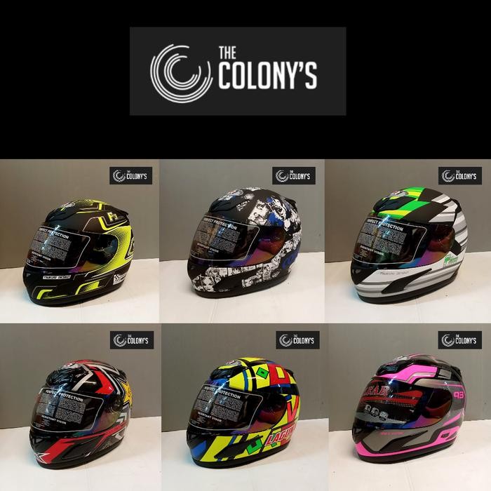 HELM JPN FULLFACE HELM FULL FACE JPN SNI MURAH ORIGINAL HELM JPN ORI