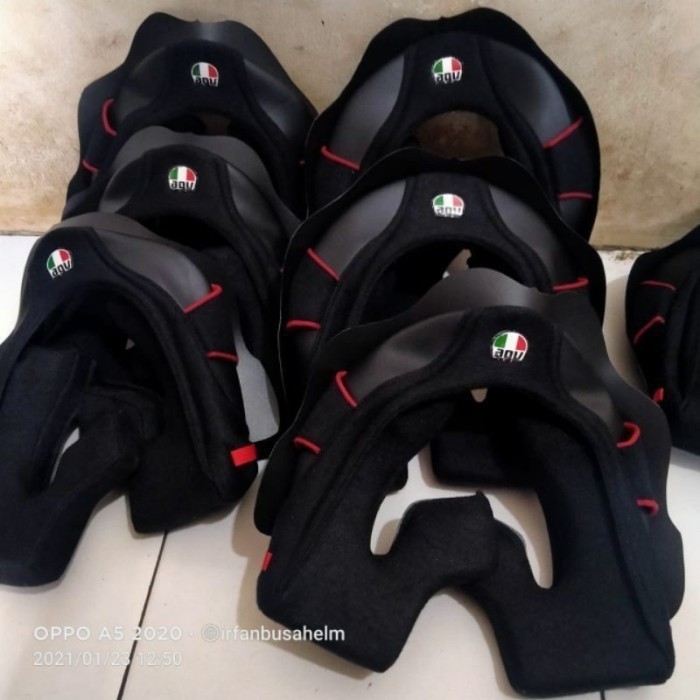 Dijual cheek pad busa pipi agv k3 sv busa agv k1 Berkualitas