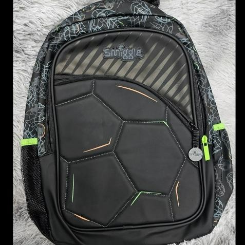 Tas Smiggle Anak SD Ransel Sekolah Cat Unicorn Minecraft Ball Marvel