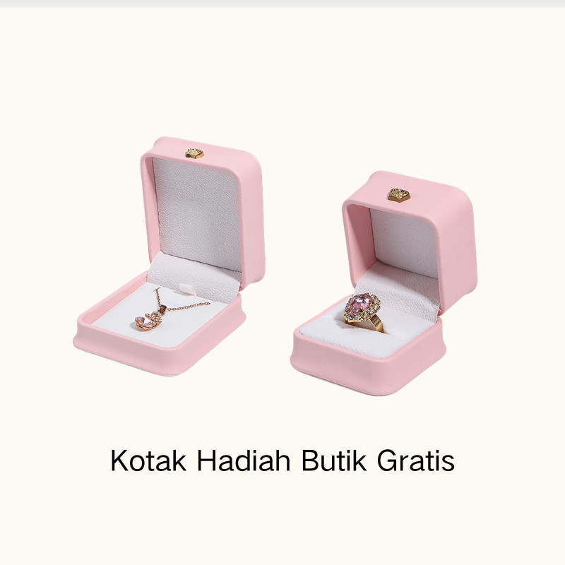 Cincin pria Cincin Moissanite gra ori Cincin berwarna perak Couple Fashion Tahan karat pudar ada box