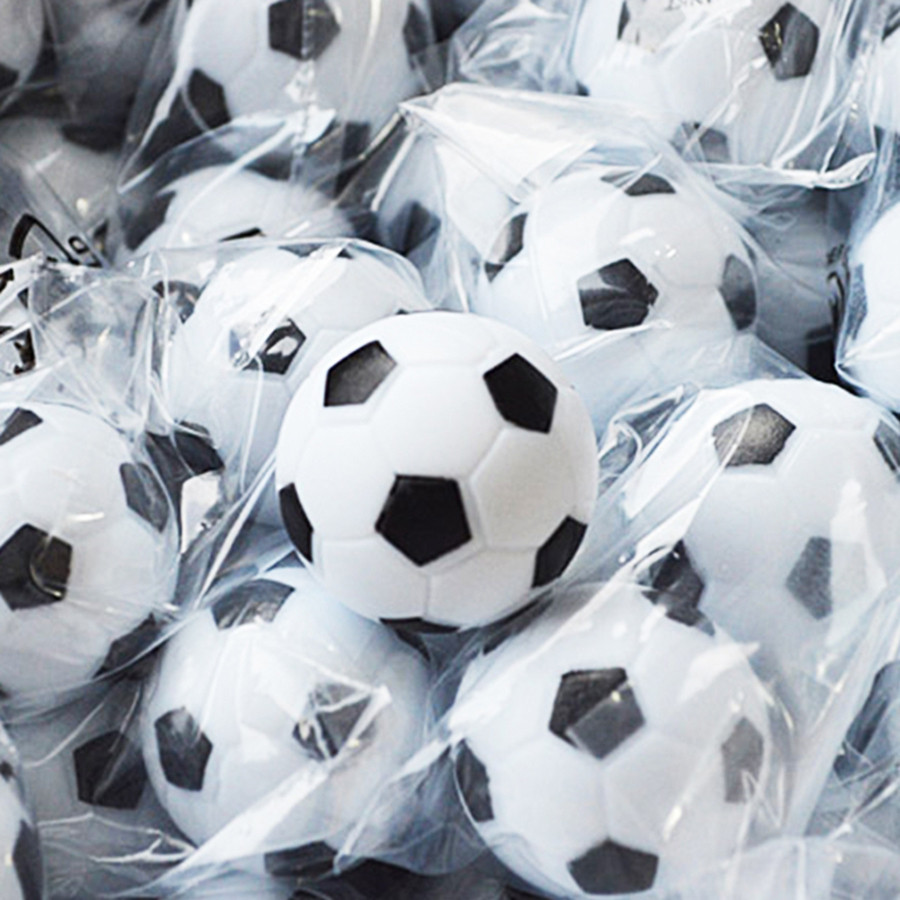 100Pcs Soccer Ball Football Fussball Soccerball Sport Gifts Round Indoor Games Foosball Table Footba