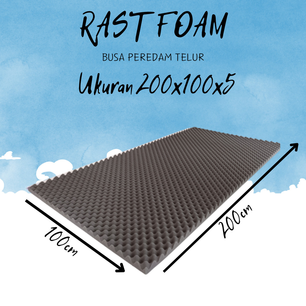 Busa Peredam suara Ruangan Dinding Kamar Kedap Lembaran 200x100x5