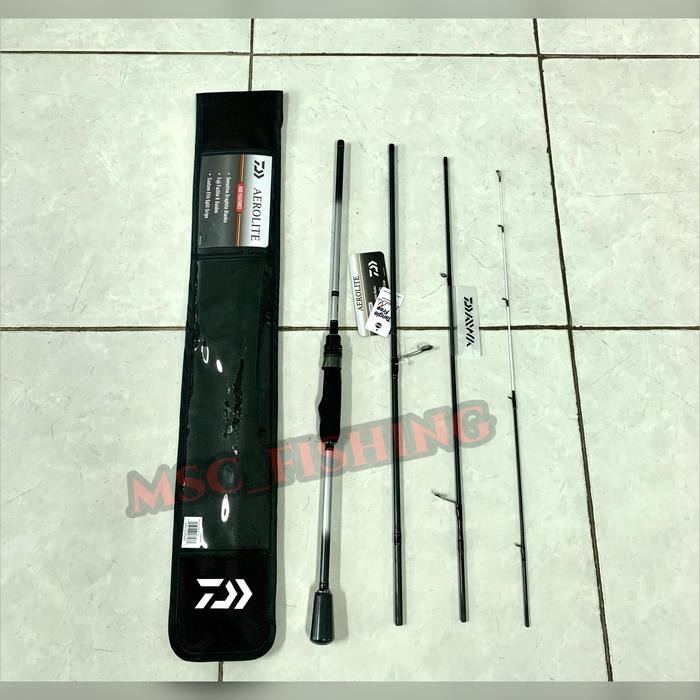 joran daiwa aerolite 704lxs travel rod sambung 4 [kuat dan awet]