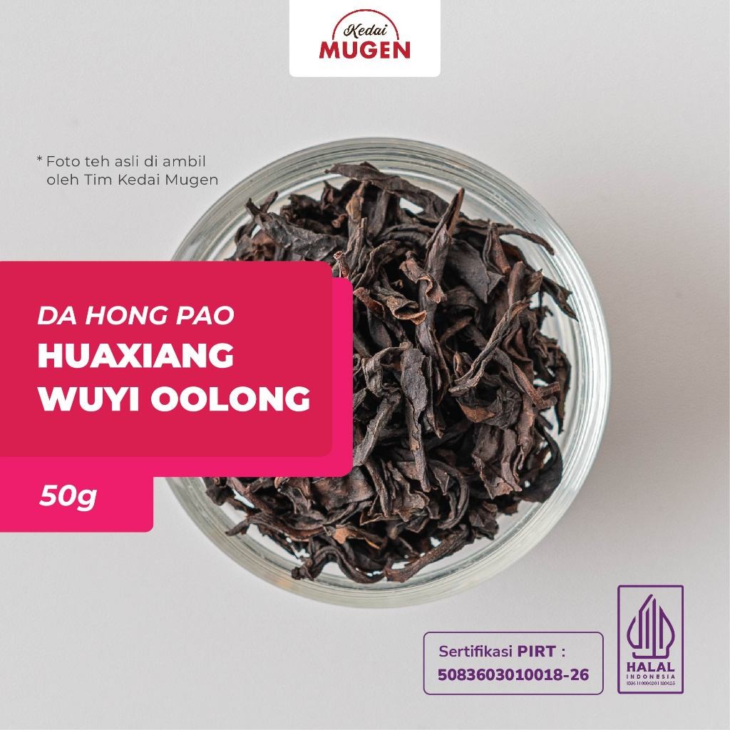 

Kedai Mugen - Huaxiang Wuyi Oolong Chinese Tea/Teh Olong Da Hong Pao 50g