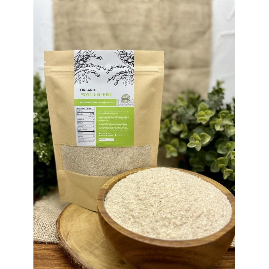

terbaru !!! psyllium husk serbuk kasar 250 gram / organic psyllium husk 250 gram pure ready