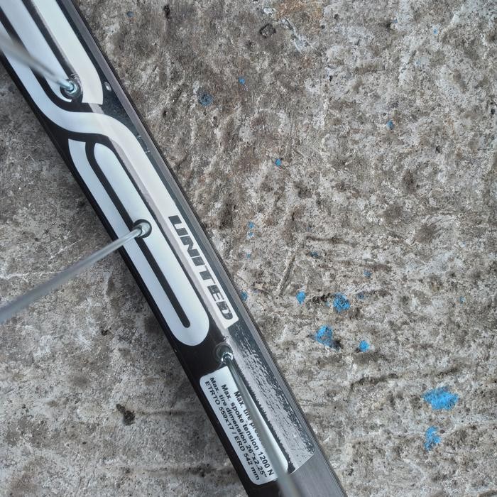 Sport Sistem Velg Rims Sepeda/Wheelset 26 Mtb United Alloy Hitam 36H