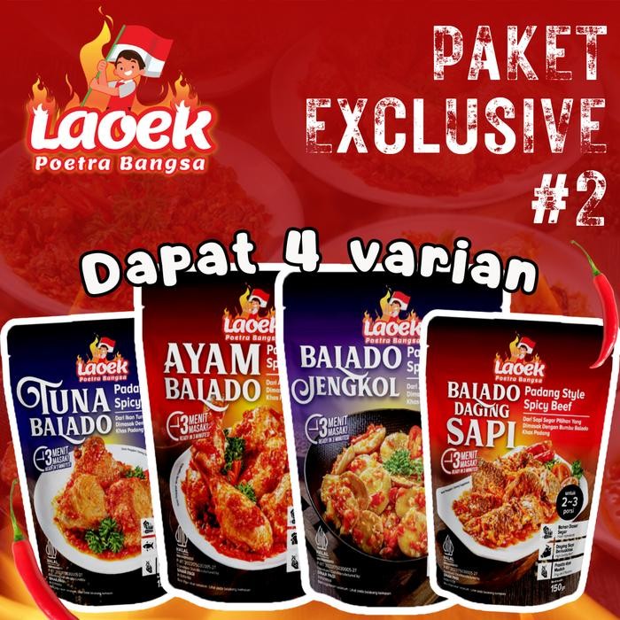 

Paket Exclusive#2am Balado, Ikan Tuna Balado,Balado Jengkol,Balado Daging Sapi / MAKANAN KALENG /