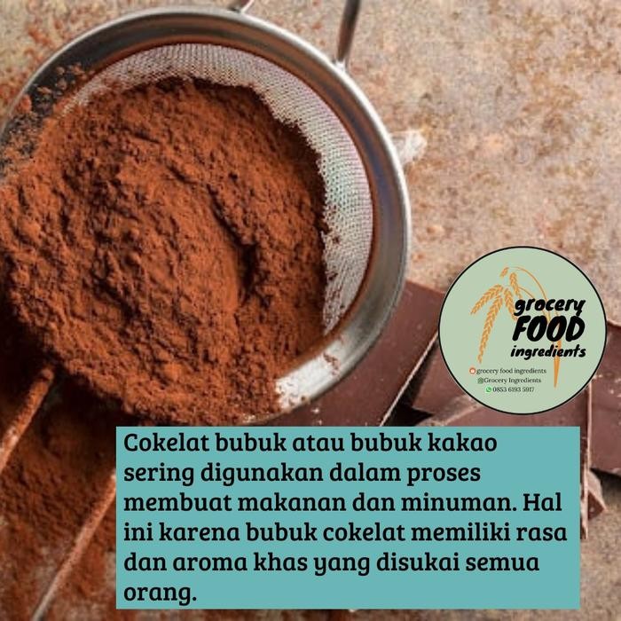 

COKELAT BUBUK MURNI 500GRAM / COCOA POWDER / COKLAT BUBUK CARGILL