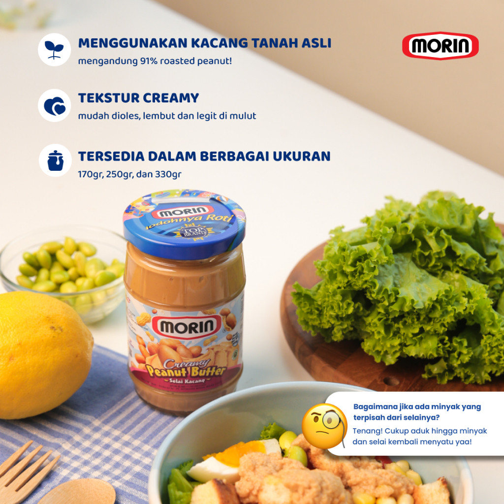 

Mn Peanut Butter Creamy 250 Gr - Selai Kacang