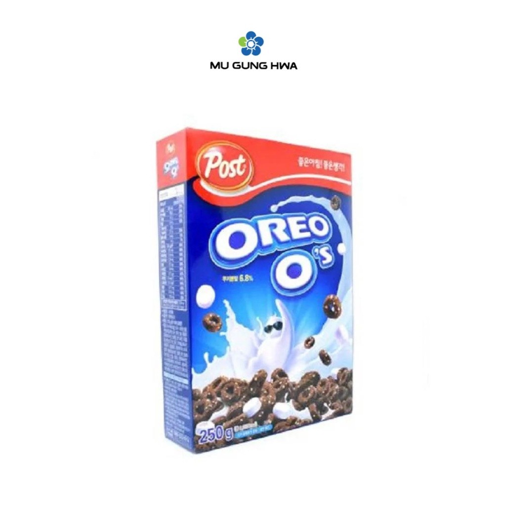 

POST SEREAL SIAP SANTAP RASA COKELAT (KOREAN CEREAL OREO OZ ) 250G