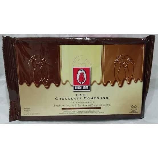 

TULIP DARK COMPOUND CHOCOLATE 1 KG COKLAT DEKORASI