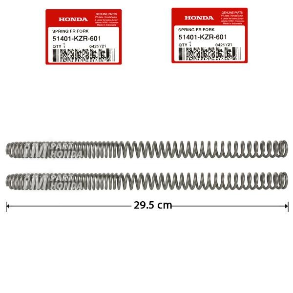 LANGSUNG GAS. 51401-KZR-601 PER PIR SHOCK DEPAN 1 SET 2 PCS BEAT FI SCOOPY FI VARIO 125 OLD VARIO