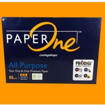 

Kertas HVS A3 80 gram Paper One