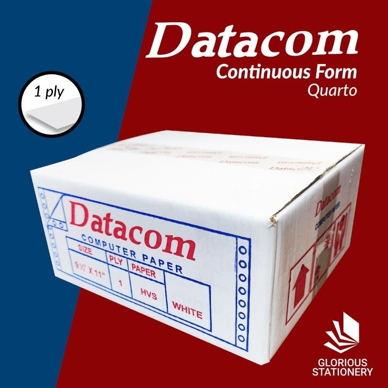 

Kertas Continuous Form Datacom 9.5x11 1 Ply