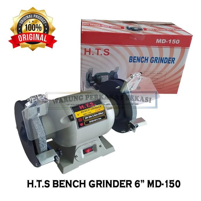 Ready Hts 6" Mesin Gerinda Gurinda Duduk Bench Grinder Md150 6 Inchi