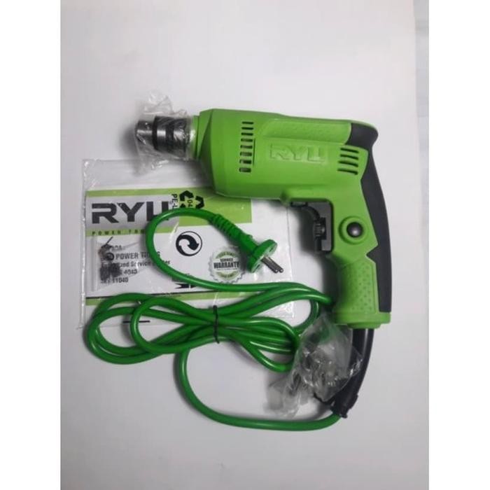 Mesin Bor Listrik 10 mm RYU Mesin Bor Tangan Listrik Mata Bor Pistol