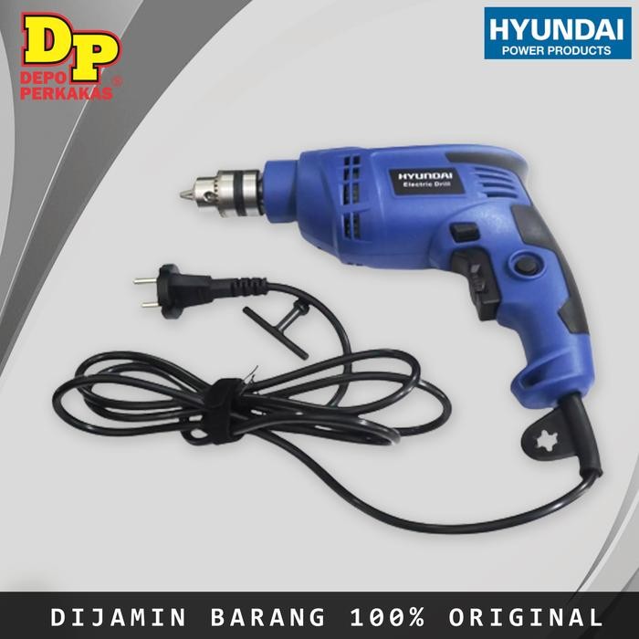 Hyundai Mesin Bor 10mm HDED108 Hyundai Mesin Bor Baja Ringan