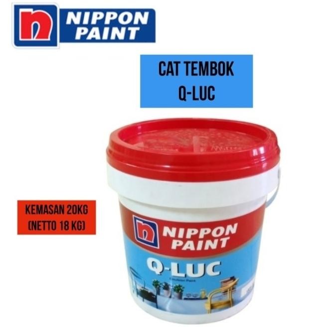 Cat Tembok QLUC 20kg White 1505 Putih Q-LUC Nippon Paint 20kg