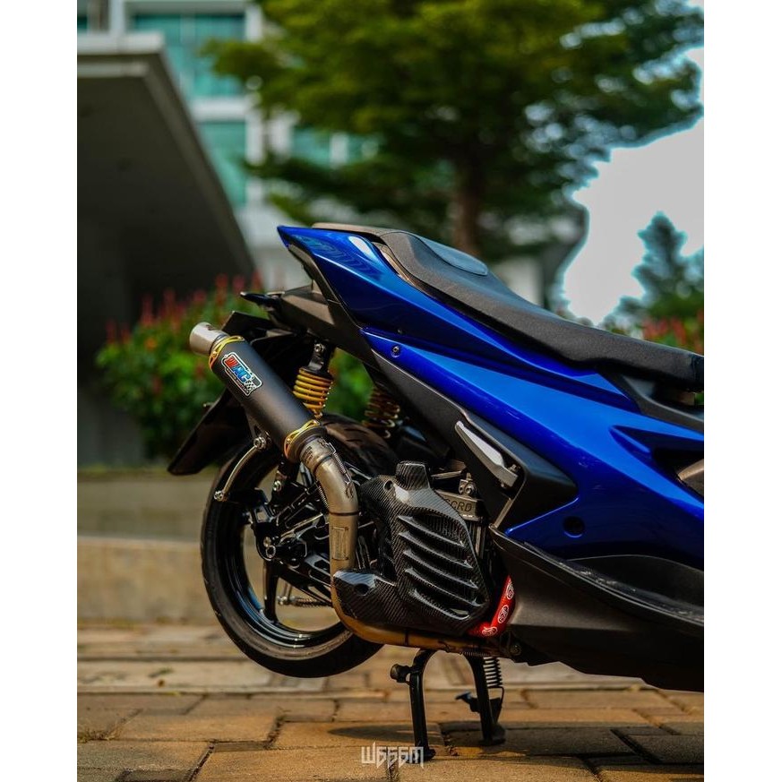 MURAH.. KNALPOT COBRA WRC COATING SUNBLAST/WRC ASLI/UNTUK MATIC/COBRA WRC