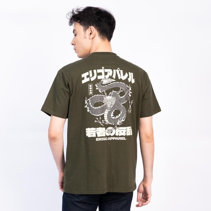 Modo- Kaos Unisex Erigo T-Shirt Yukino Army