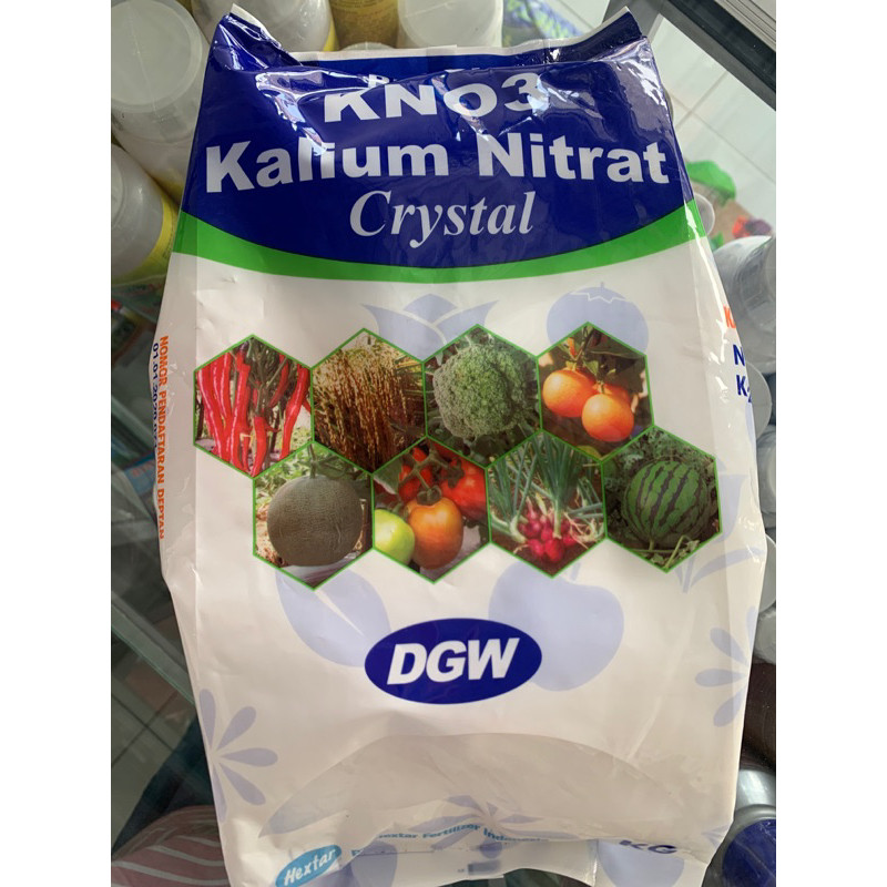 PUPUK KNO3 KALIUM NITRAT CRYSTAL DGW - 2 KG (KRISTAL)