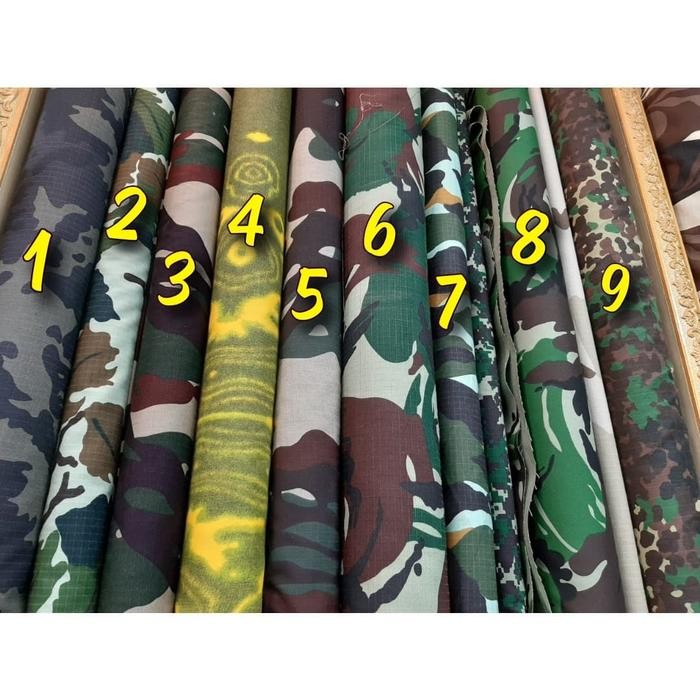 Ikonik- Kain Loreng Army/Kain Tni Kopassus/Bahan Tni Loreng Ud/Al