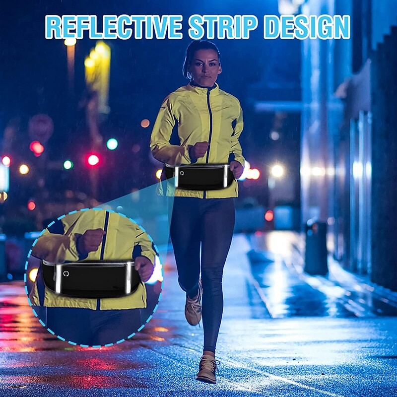 Professional Running Waist Bag Sports Belt Pouch Mobile Phone Case Men Women Hidden Pouch Gym Sports