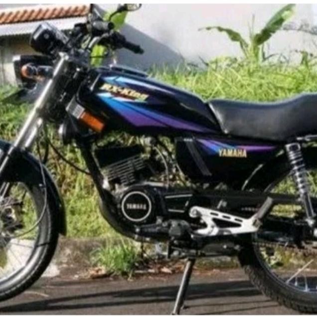 Striping Rx King List Sticker Rx King 2002 Hitam Ori Lostpack - Asli