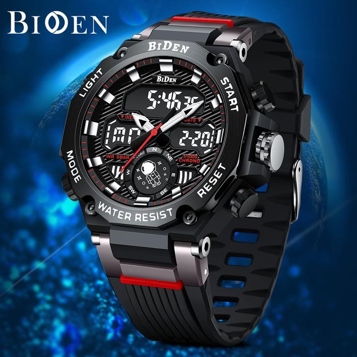 Zylo- Biden Jam Tangan Pria Analog&Digital Military Original Sports Kalendar