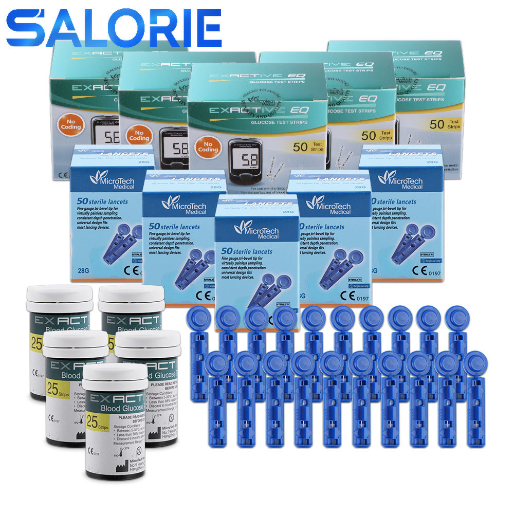 Medical Glucose Test Strips Blood Glucose Meter Strips Measurement of