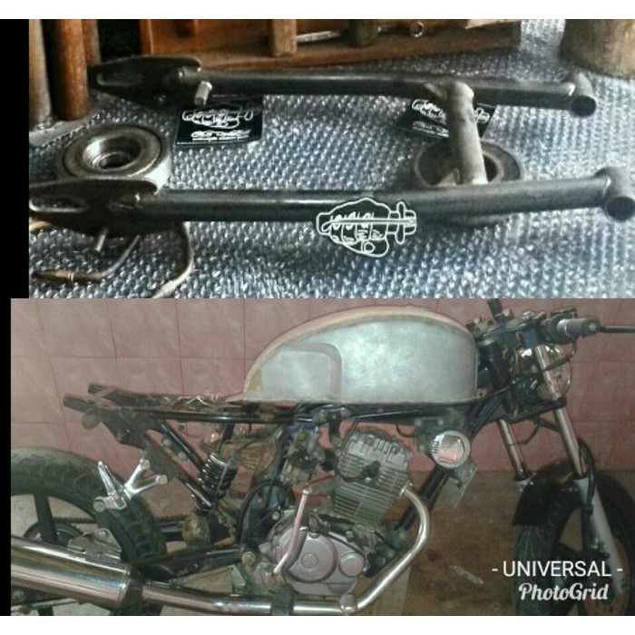 Arm Lebar Costum Japstyle Honda Tiger BAGUS