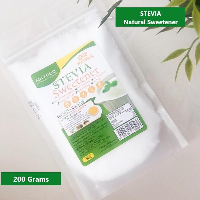 

New 200gr Stevia Natural Sweetener / Pemanis Alami Stevia