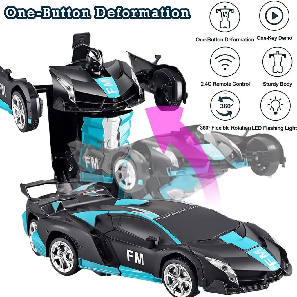 Mobil Remote Control Besar Sport Car Robot Dormasi / Rc Car Dormasi Mobil Remot Jadi Robot Baterai