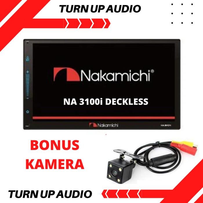 PAKET TV MOBIL dan KAMERA MUNDUR Nakamichi Deckless NA 3101i AUTOLINK