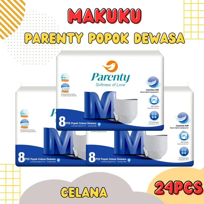 Ready Parenty Makuku Parenty Popok Dewasa [Celana] Termurah