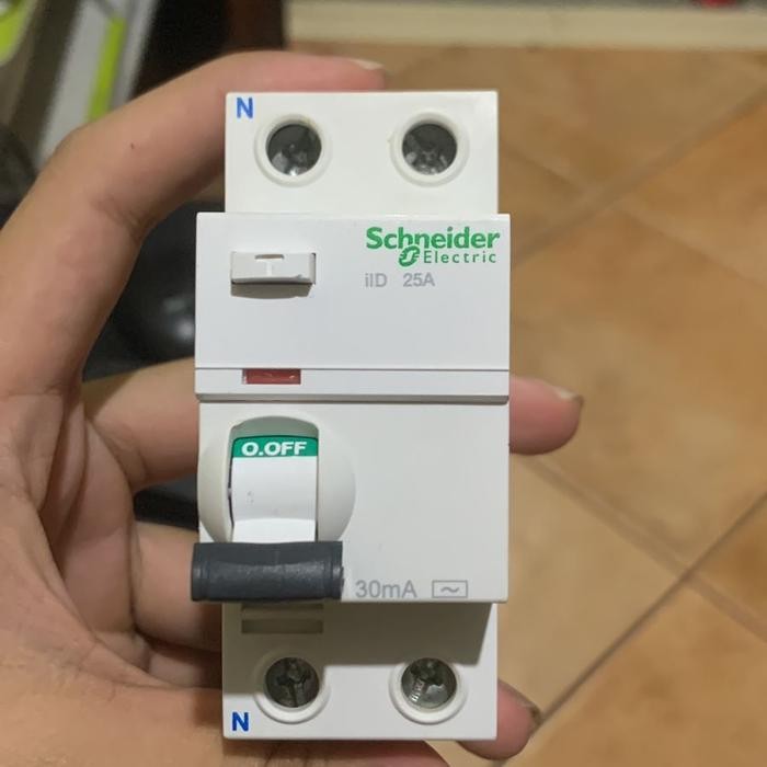 TERBARU ELCB 2P SCHNEIDER MCB 10A 6A SCHNEIDER