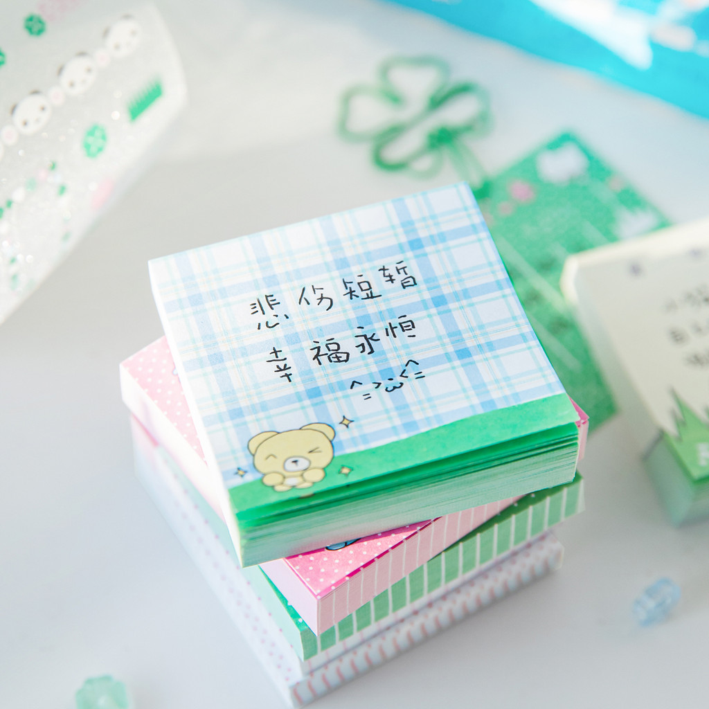 

100 Page Cartoon Memo Pad Notebook For Prize Students Gift , Memo Pad And Perfect For Office