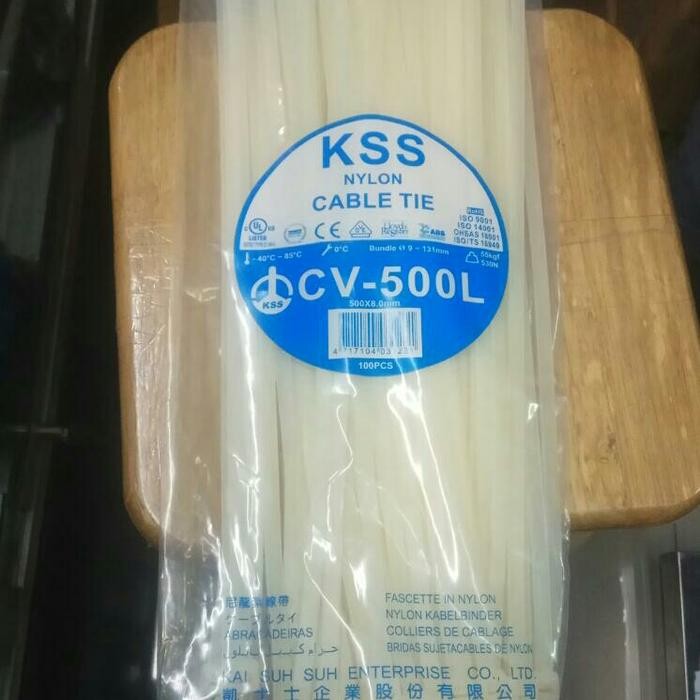 

KABEL TIES KSS CV-500L Cable Ties 50 cm x 8mm per pack 100pcs
