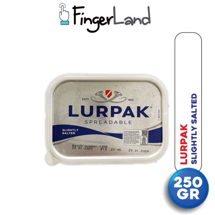 

LURPAK Spreadable Salted 250 gram Mentega Oles Asin
