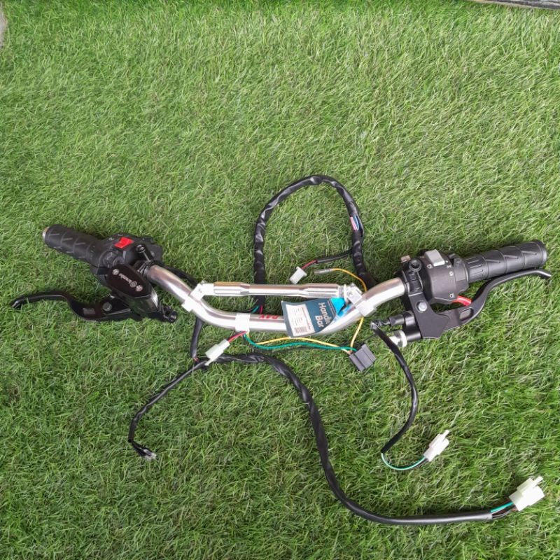 Paket stang stir day daytona set paket set stir day palang kecil set holder kanan KSR kiri VIXION