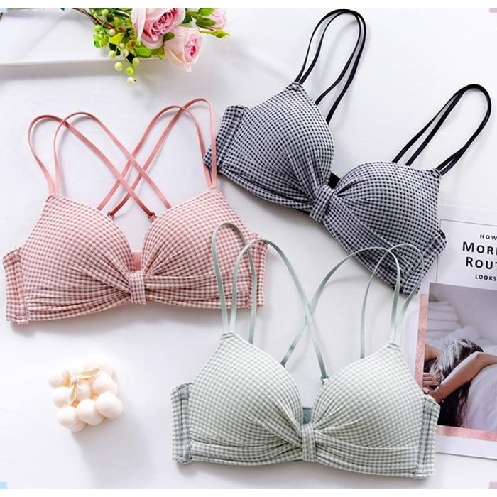 Satinya- Bra Wanita Sexy Jepang Bra Push Up Tanpa Kawat Bh Wanita Import 446